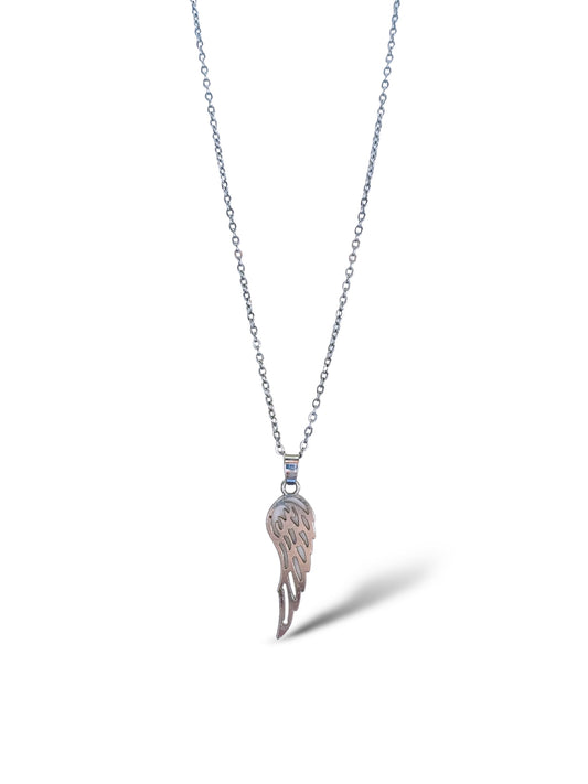 Wing Necklace, Sterling Silver