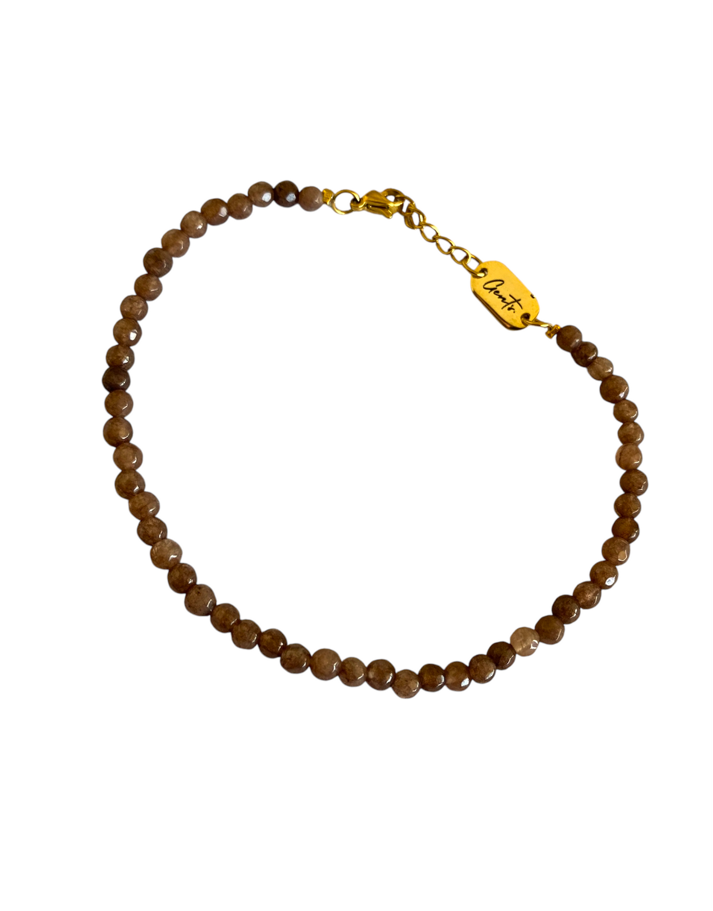Amber Stone Bracelet.