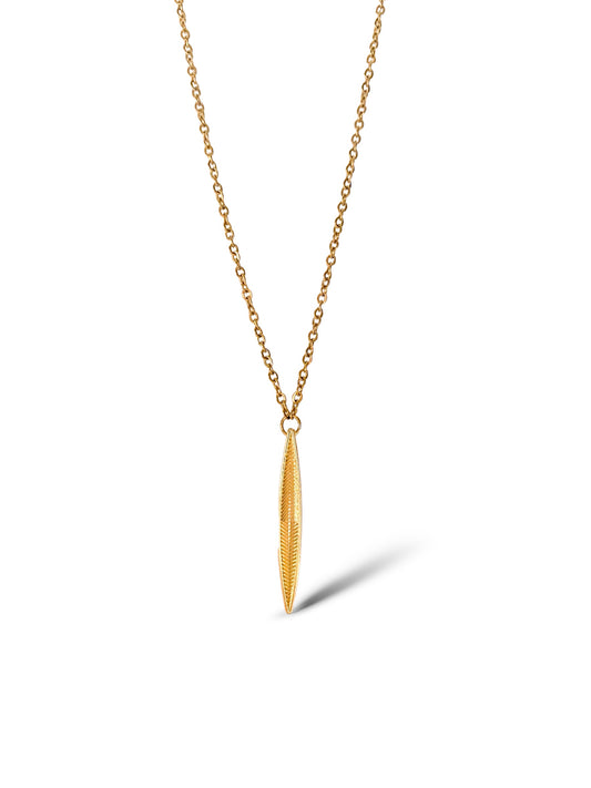 Arrow Necklace, Vermeil Gold
