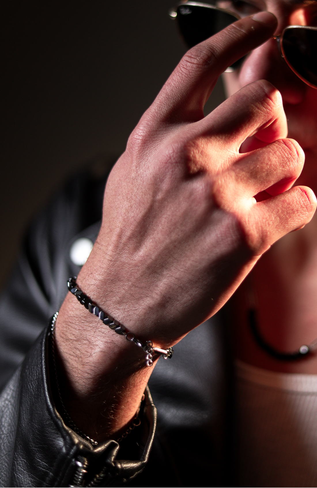 Twisted Stone Bracelet.