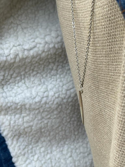 Arrow Necklace, Sterling Silver
