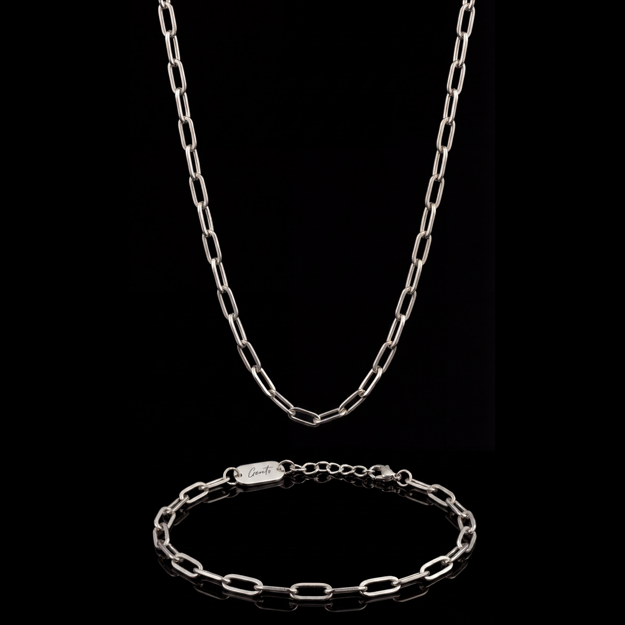 Clip Silver Set.