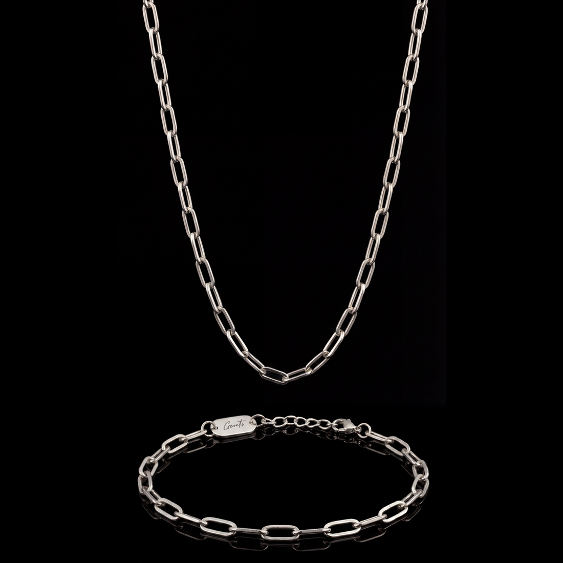 Clip Silver Set.