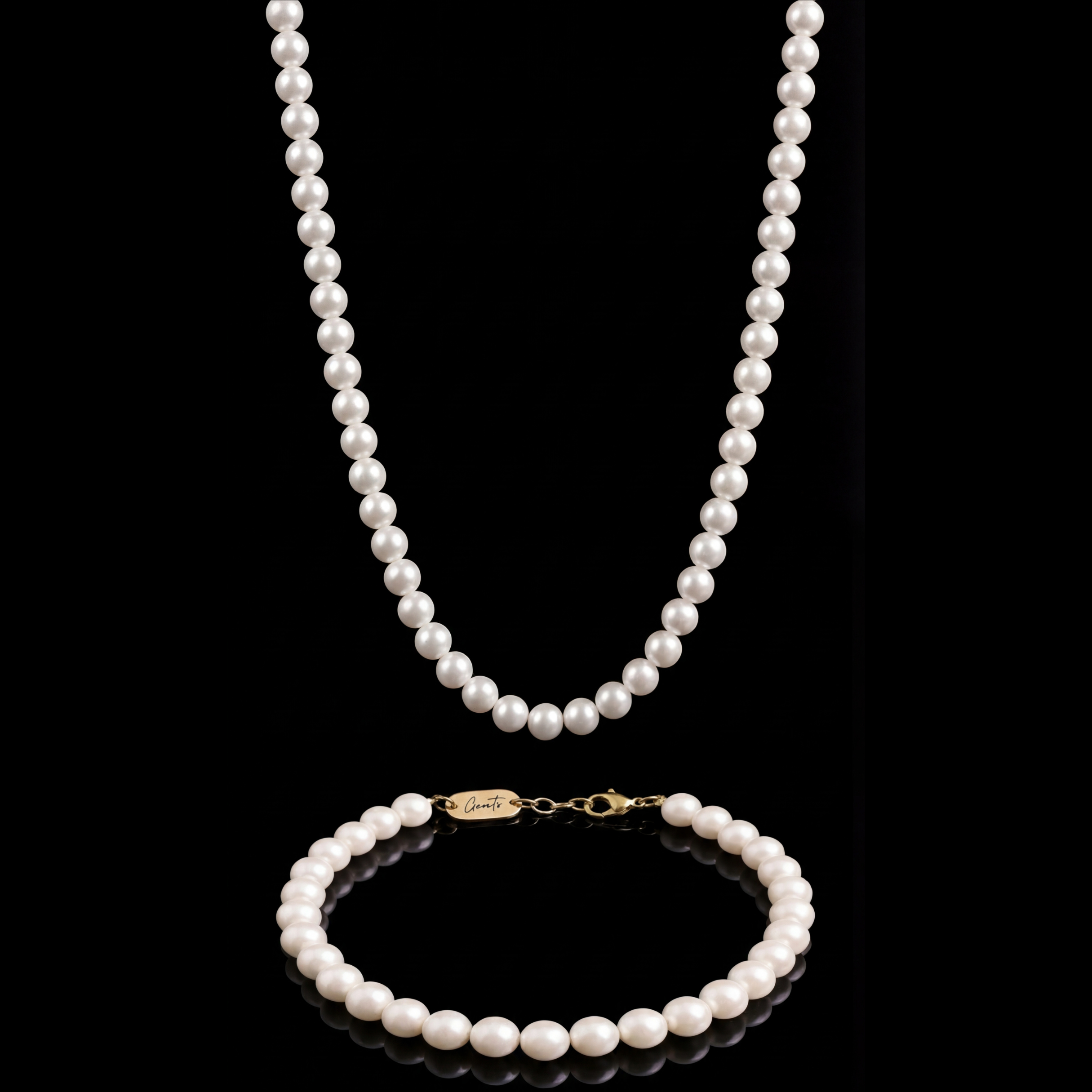 Fresh Pearl Stone Set.
