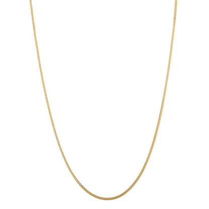 Box Chain, Gold Vermeil.