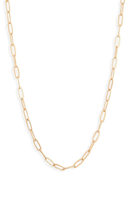 Clip Chain, Gold Vermeil