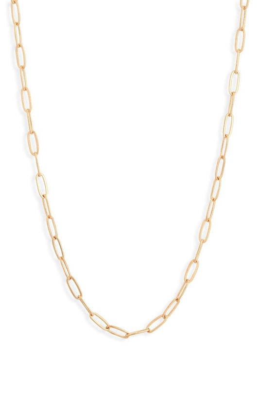 Clip Chain, Gold Vermeil