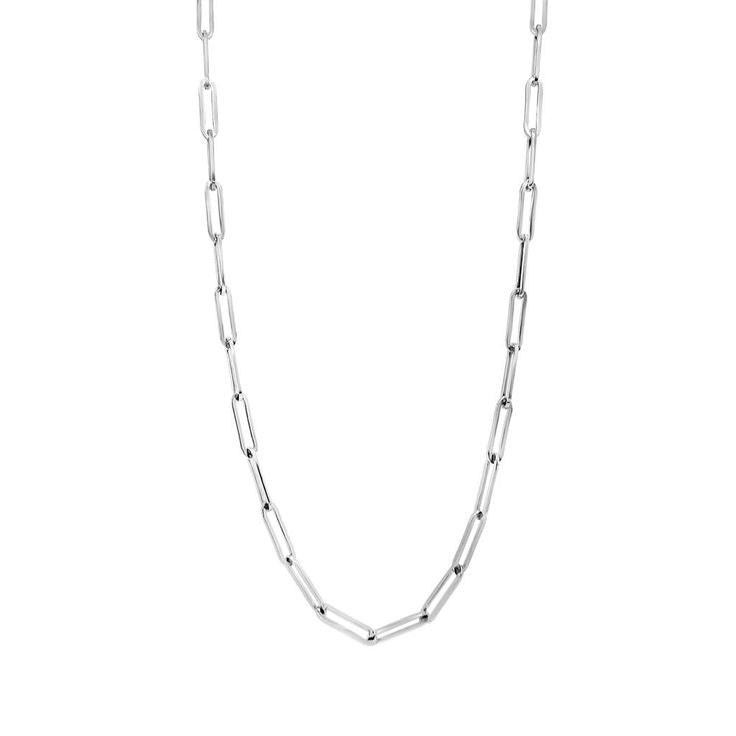 Clip Chain, Sterling Silver.