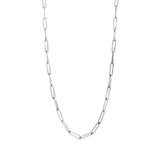 Clip Chain, Sterling Silver.
