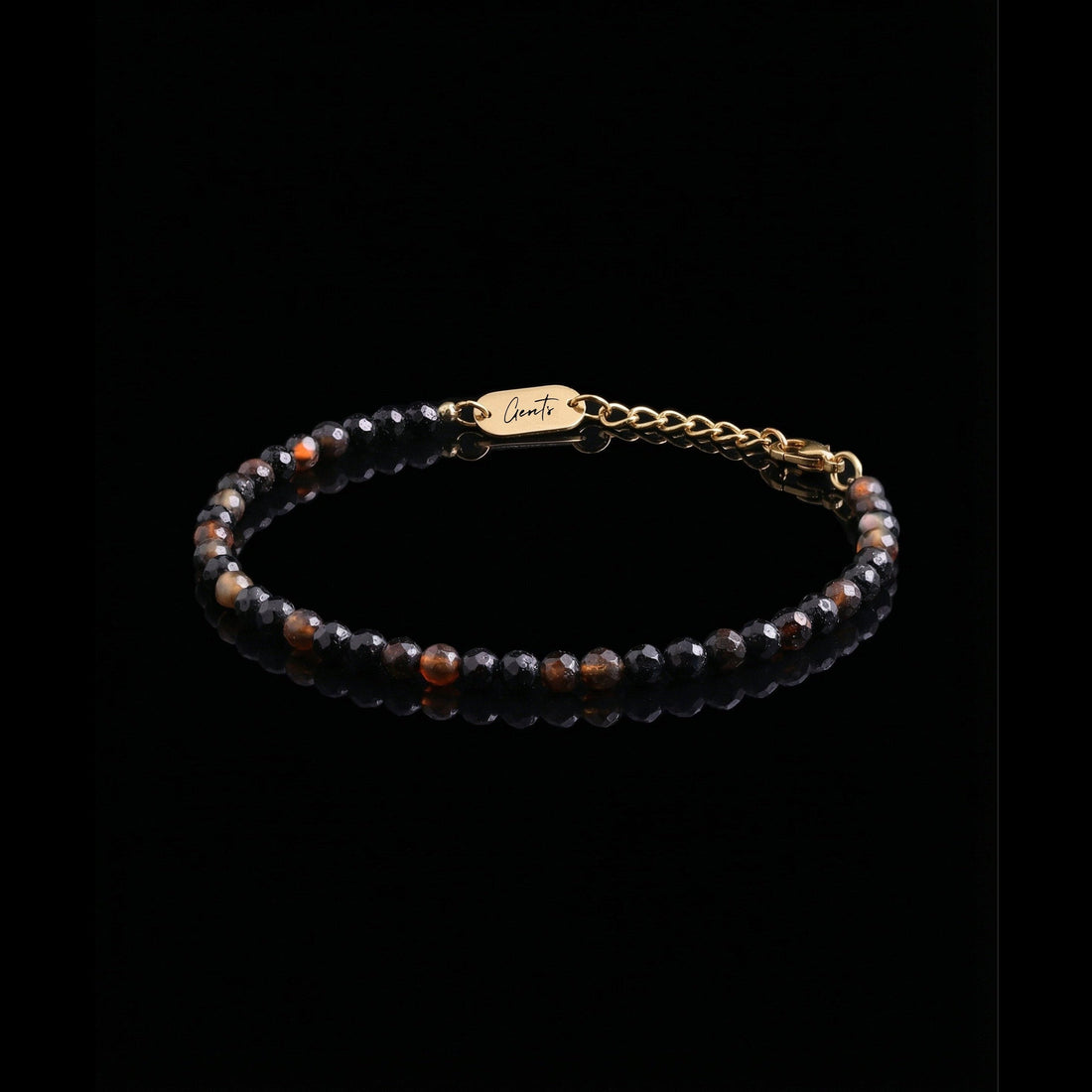 Eclipse Noir Stone Bracelet.