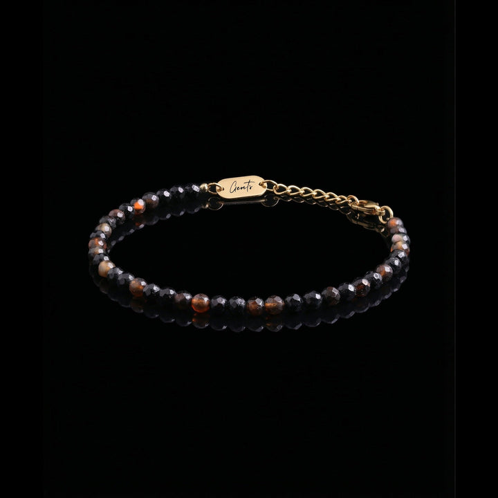 Eclipse Noir Stone Bracelet.
