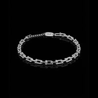U Link Bracelet, Silver