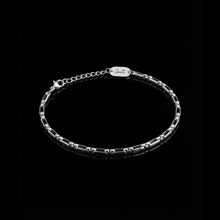 The Apex Chain Bracelet, Silver.