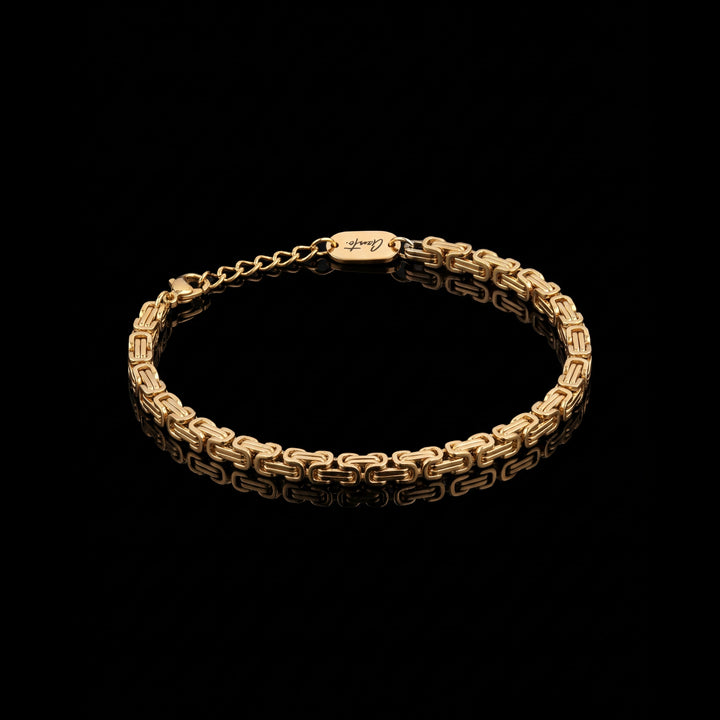 The Monarch Chain Bracelet, Gold Vermeil.