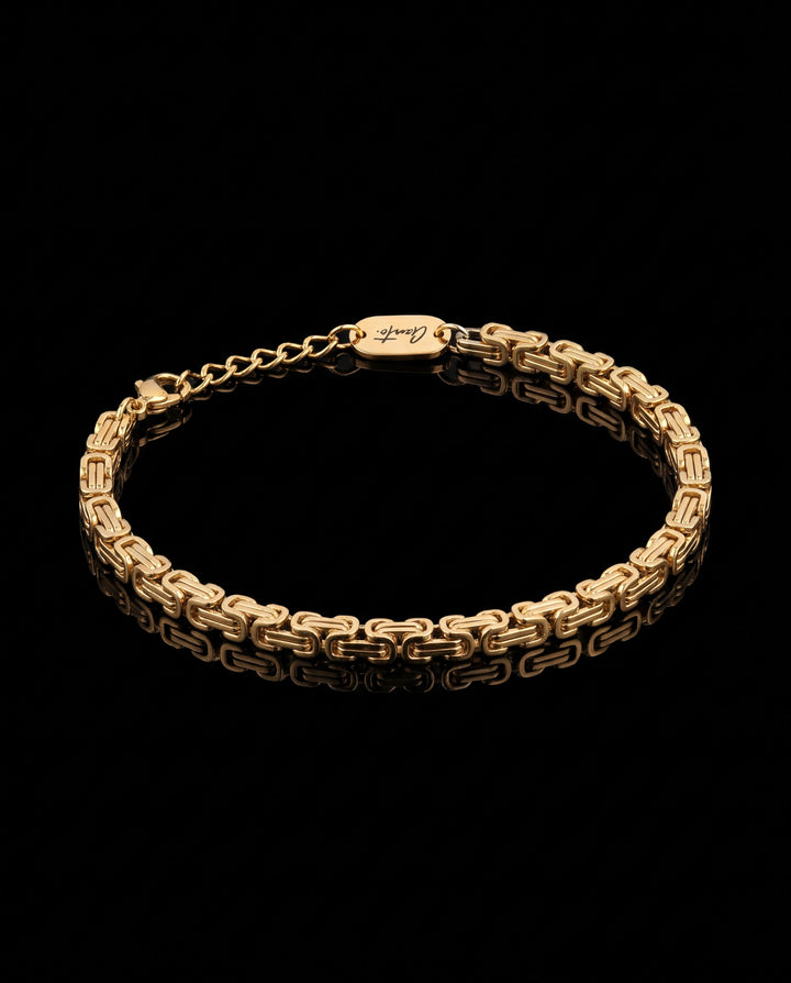 The Monarch Chain Bracelet, Gold Vermeil.