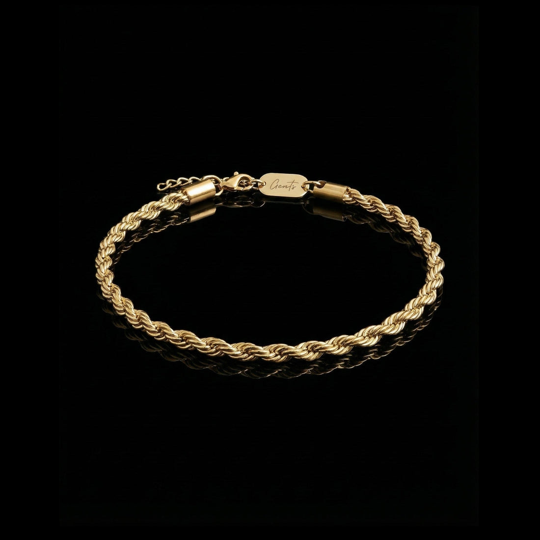 Rope Bracelet, Gold Vermeil.