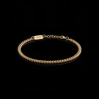 Curb Bracelet, Gold Vermeil