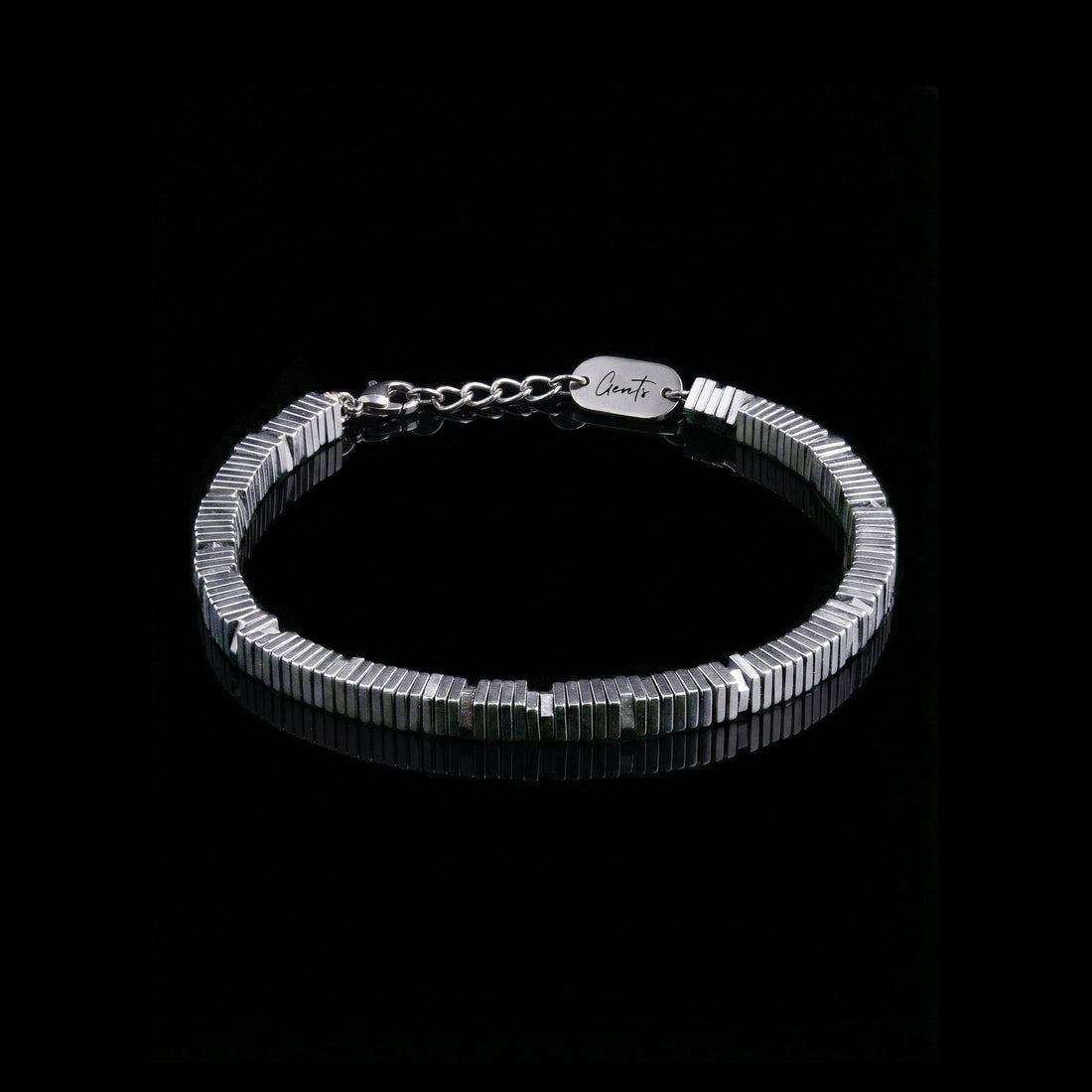 The Glacier Stone bracelet Silver.