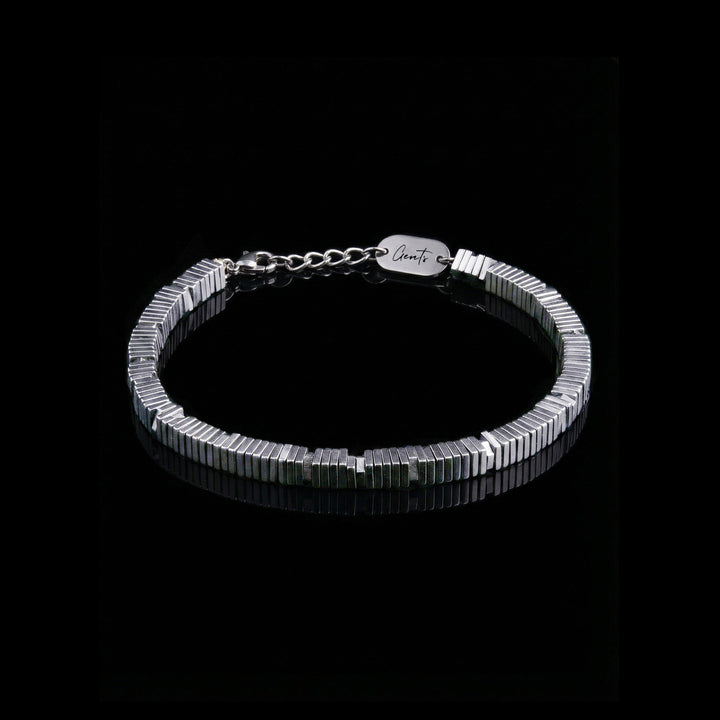 The Glacier Stone bracelet Silver.