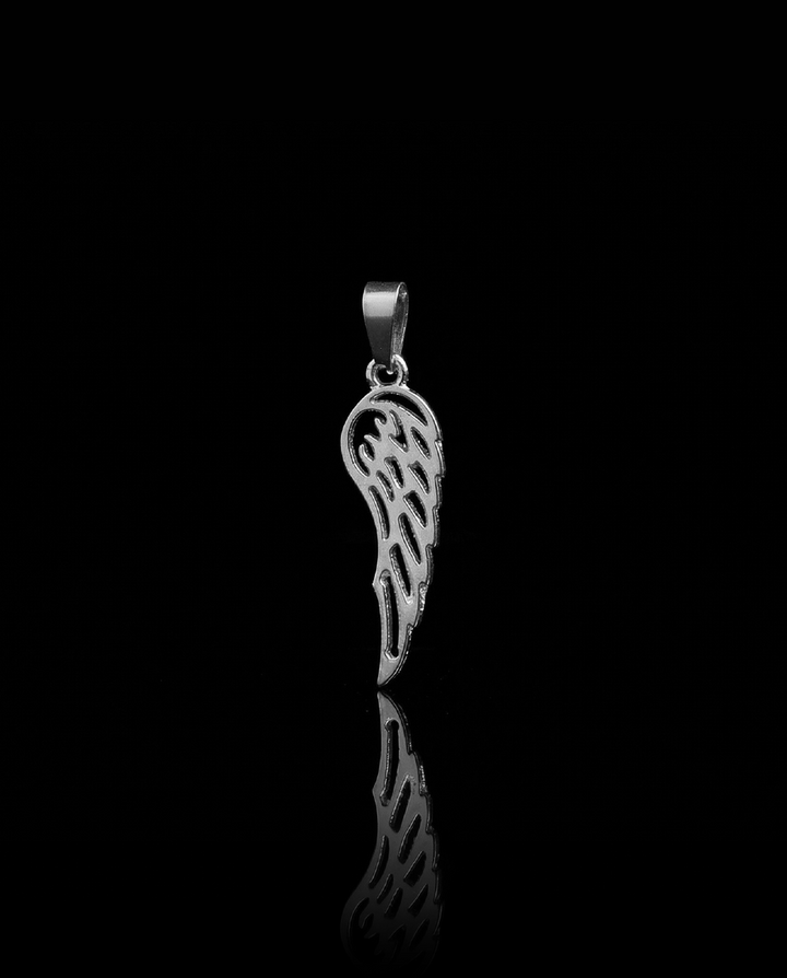Wing Pendant, Silver.
