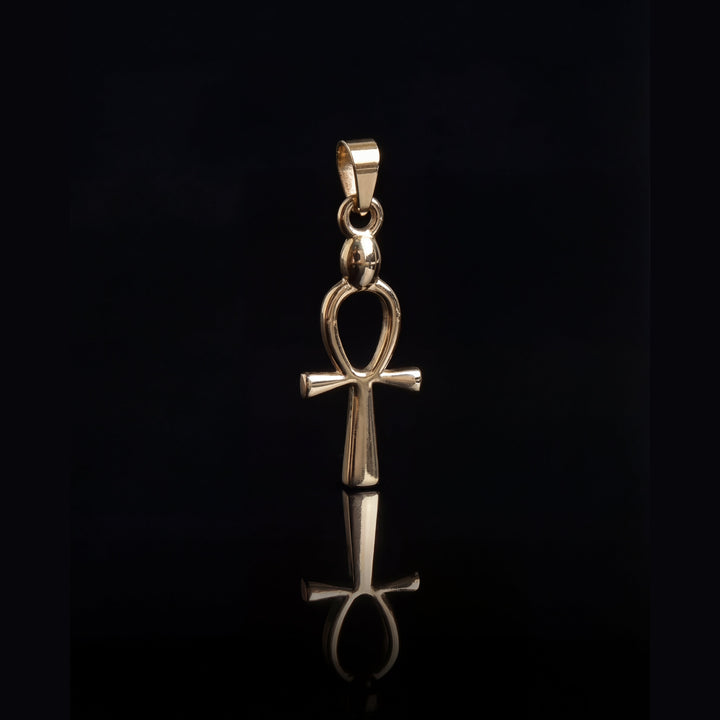 Ankh Pendant, Vermeil Gold.