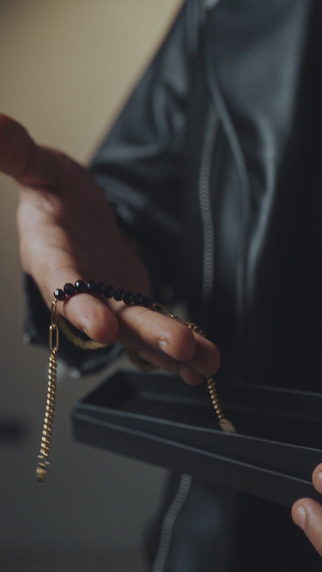 Curb Clip Crystal Bracelet, Vermeil Gold.