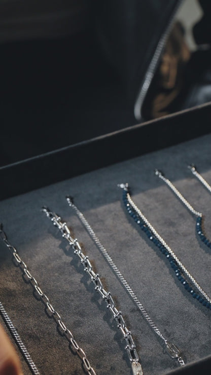 U Link Bracelet, Sterling Silver.